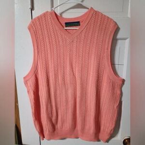 Robert Trent Jones men's pullover vest size Med (Mgs073)